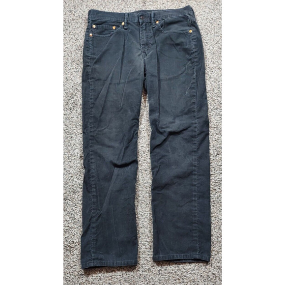 Levis Corduroy Pants Adult 32x29 (33x28 Actual) 514 Slim Straight White Tag - Picture 1 of 8